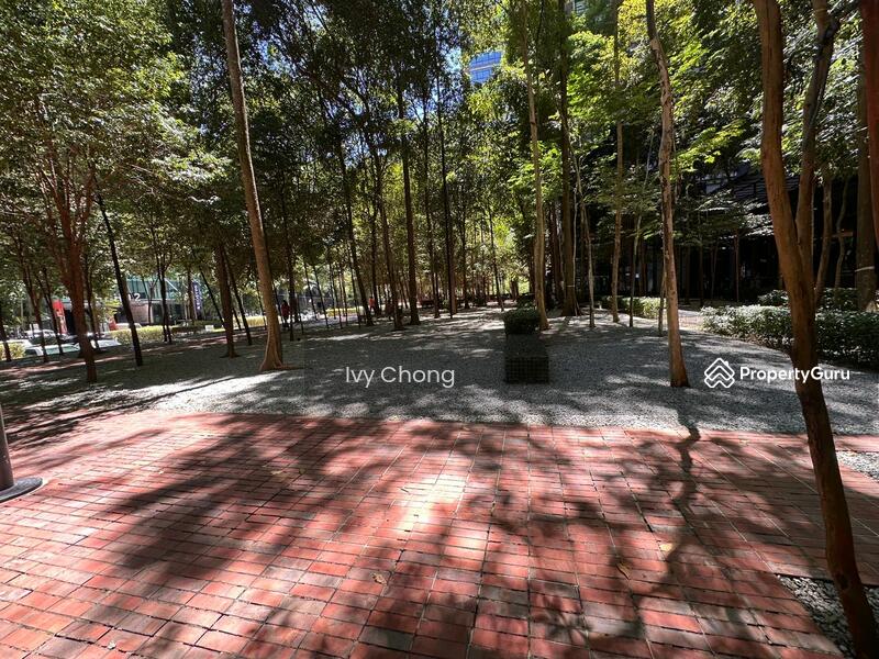 Landscaped Plaza
