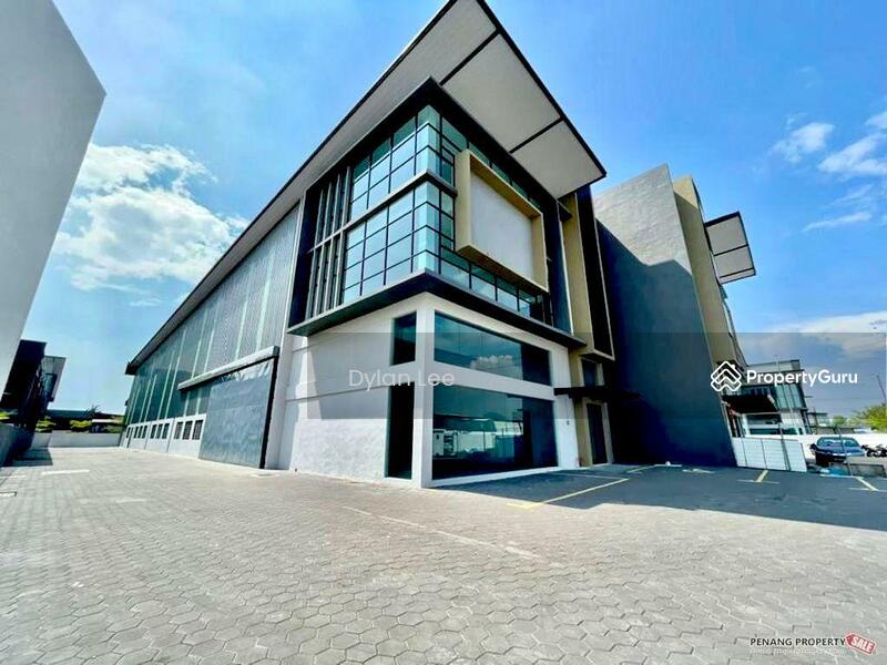 For Sale - 2.5 Storey Industrial New Factory Warehouse With 300 Amps @ Tmn Perindustian Ringan Juru For Sale