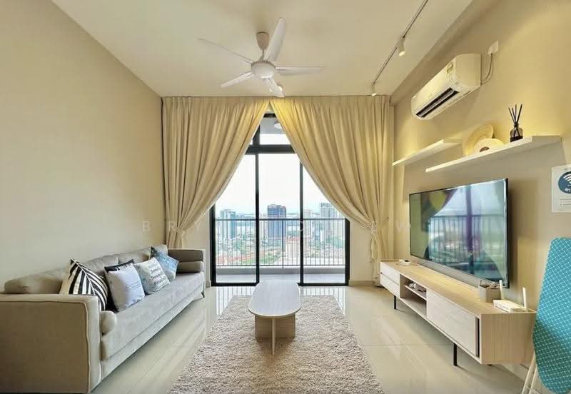 Service Residence for Sale at Twin Tower Residence - Bryan Chiew - Living Room - PropertyGuru.com.my