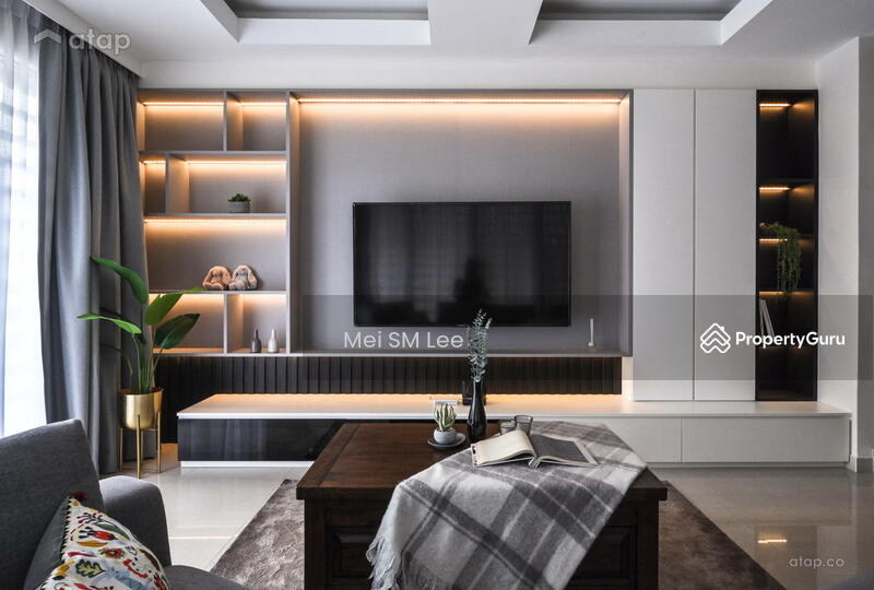 Twin Palms, Sungai Long Living Room