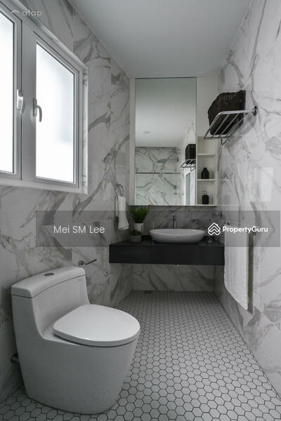 Twin Palms, Sungai Long Bathroom