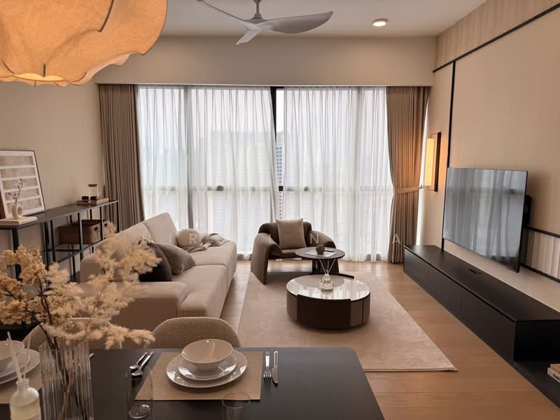 Service Residence for Sale at TRX Residences - Hiroki Noda - Living Room - PropertyGuru.com.my