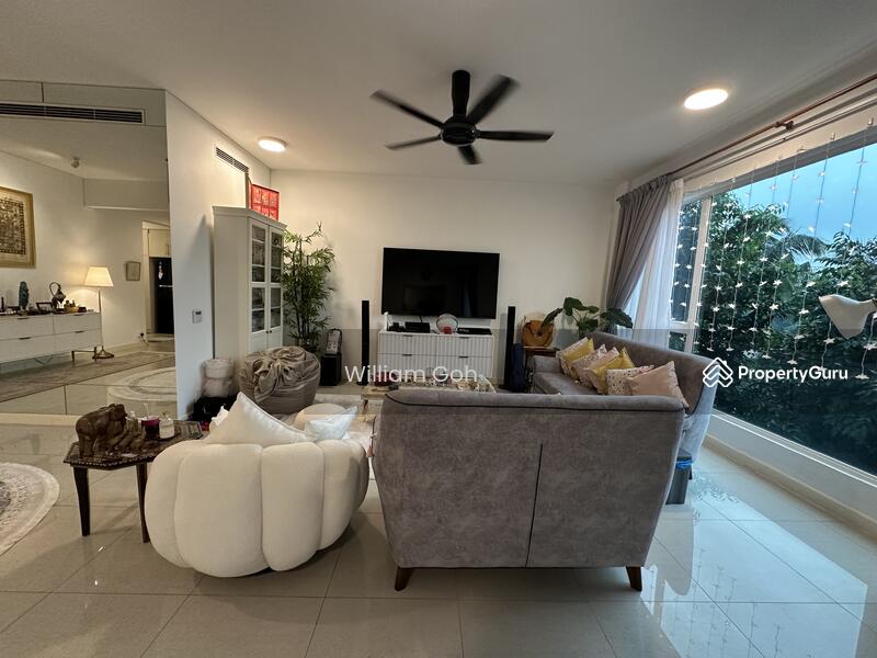 TV room/lounge with garden view
