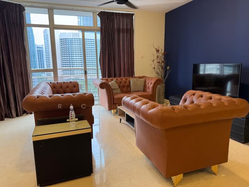 Condominium for Sale at Idaman Residence - Rachel Krish - Living Room - PropertyGuru.com.my