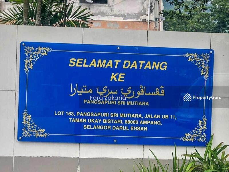 Untuk Dijual - Sri Mutiara