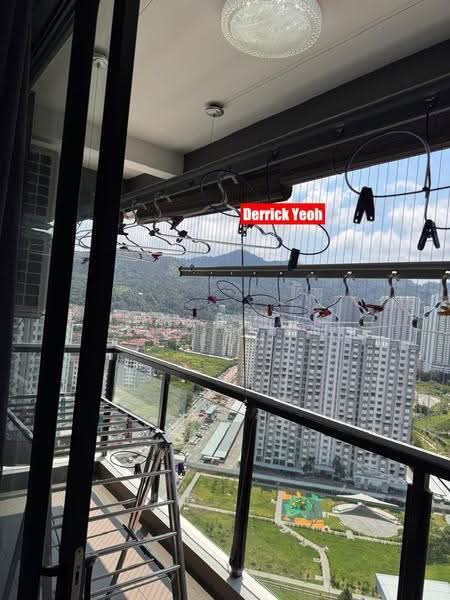 Condominium for Rent at Golden Triangle 2 - Derrick Yeoh - Balcony - PropertyGuru.com.my