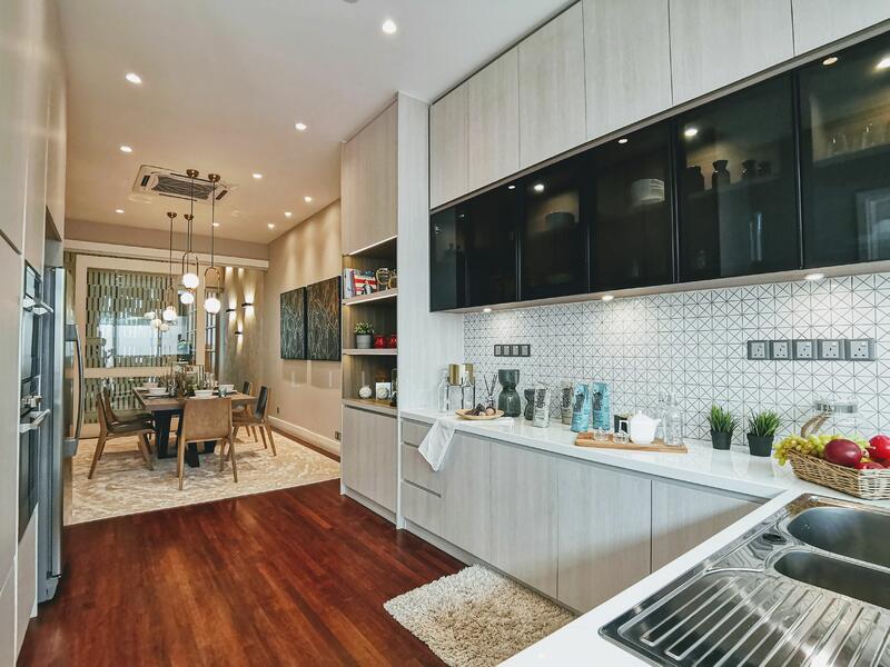 Vila Berkembar untuk Dijual di Bukit Kiara (Kuala Lumpur) - Lily Hun - Kitchen - PropertyGuru.com.my