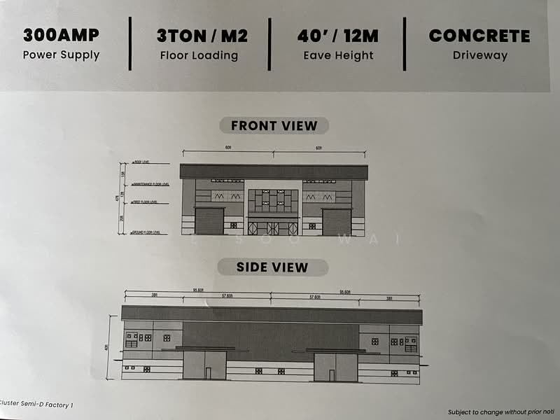 For Sale Off Jalan Bukit Kerayong, ETP @ KIIP Kapar Industrial Park