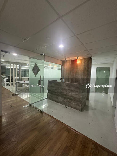 Mezzanine Office Entrance
