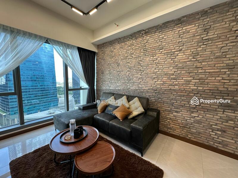 Servis Apartment untuk Dijual di Core Residence @ TRX - Jess Chyi - Living Room - PropertyGuru.com.my