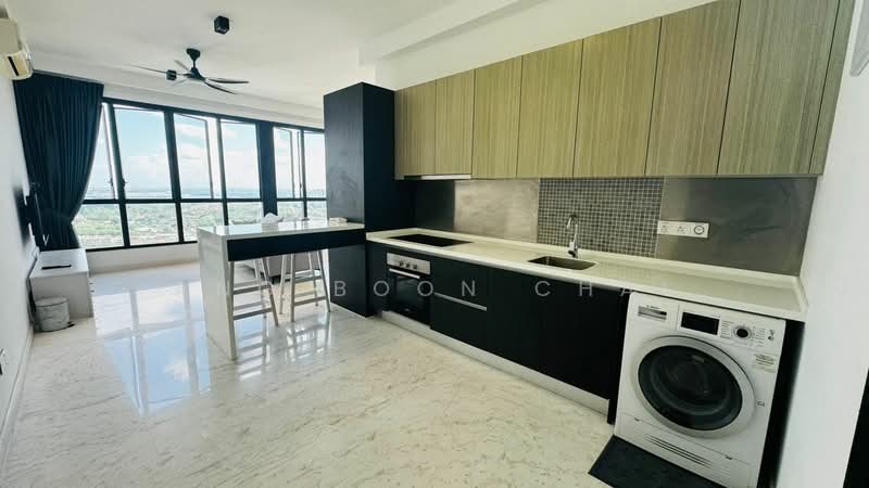 Servis Apartment untuk Dijual di Setia Sky 88 - Ang Boon Chai - Kitchen - PropertyGuru.com.my