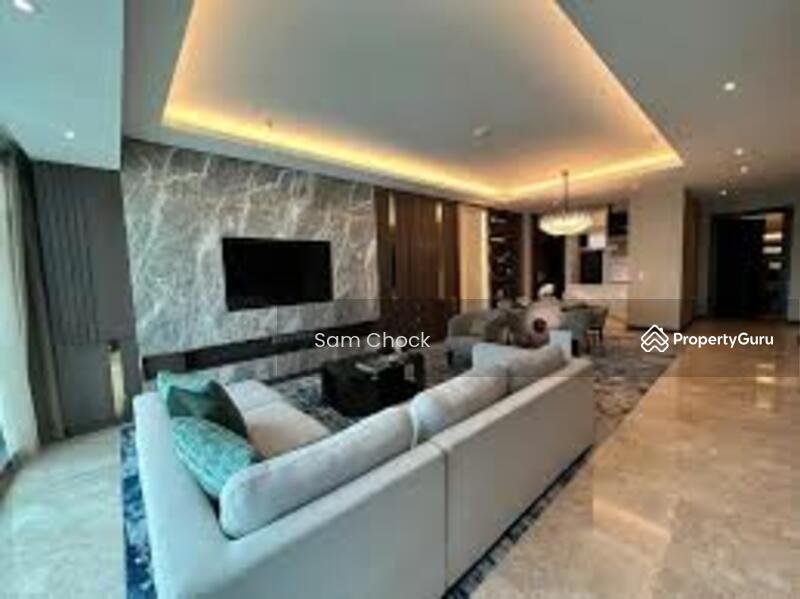 Service Residence for Sale at The Ritz-Carlton Residences - Sam Chock - Living Room - PropertyGuru.com.my