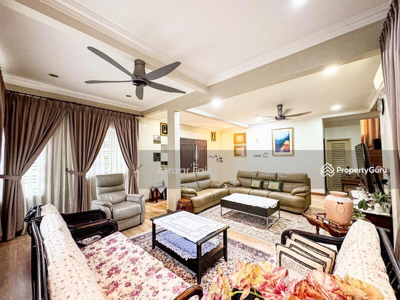 Rumah Banglo untuk Dijual di Taman Puncak Perdana (Shah Alam) - Amzar Faiz - Living Room - PropertyGuru.com.my