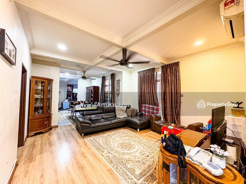 Rumah Banglo untuk Dijual di Taman Puncak Perdana (Shah Alam) - Amzar Faiz - Living Room - PropertyGuru.com.my