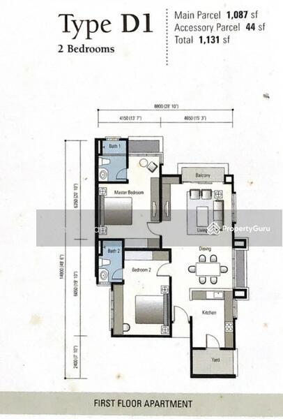 Pangsapuri untuk Disewa di Adiva Courtyard - Jim Cheah - PropertyGuru.com.my