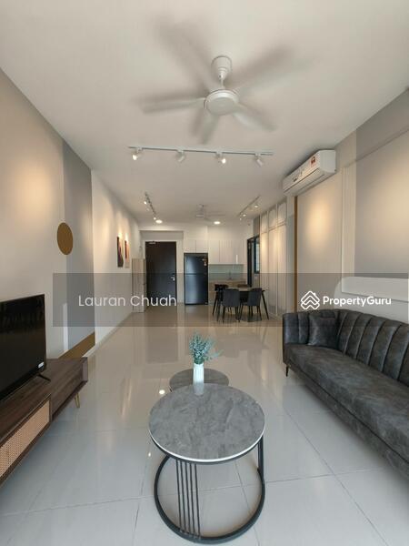 Service Residence for Rent at Sunway Belfield - Lauran Chuah - Living Room - PropertyGuru.com.my