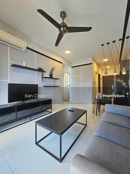 Service Residence for Sale at Country Garden Central Park - Ken Chai - Living Room - PropertyGuru.com.my