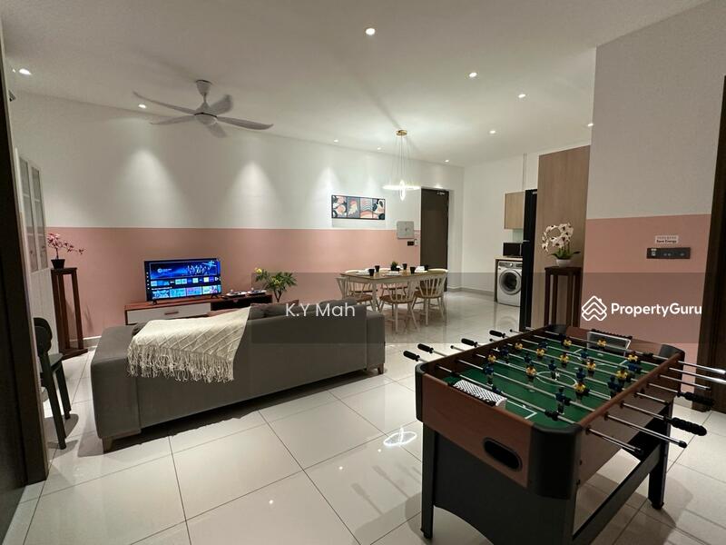 Service Residence for Sale at Green Haven - Micky Mah - Living Room - PropertyGuru.com.my