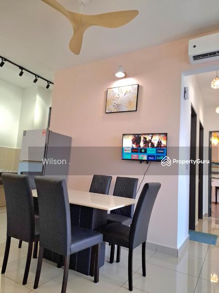 Service Residence for Rent at Zentro Residences Serviced Apartment - Wilson . - Dining Room - PropertyGuru.com.my