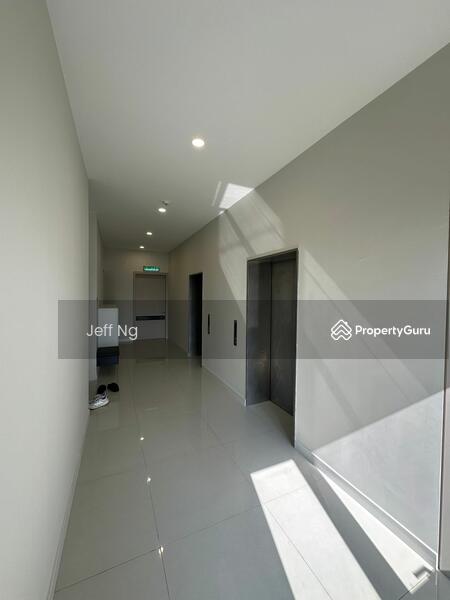 Private lift lobby with aircond 