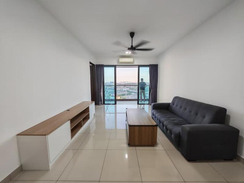 Service Residence for Rent at Symphony Tower (Menara Simfoni) - Trevor Chai - Living Room - PropertyGuru.com.my