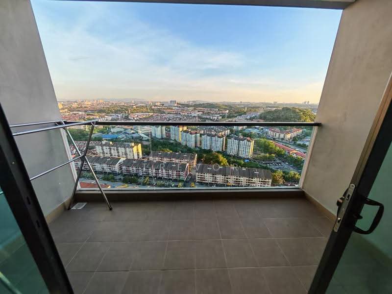 Service Residence for Rent at Symphony Tower (Menara Simfoni) - Trevor Chai - Balcony - PropertyGuru.com.my