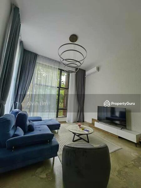 Zero-Lot Bungalow for Rent in Forest City (Gelang Patah) - Alvin Lim - Living Room - PropertyGuru.com.my