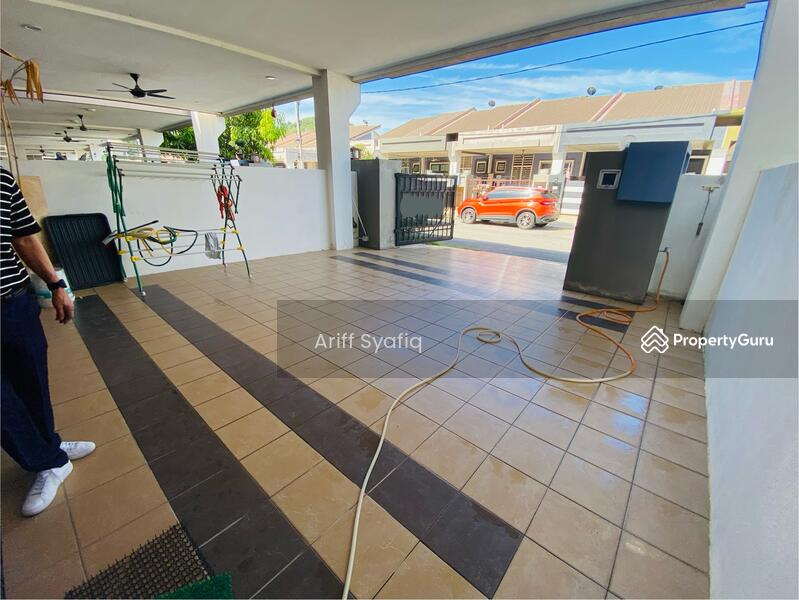 1-storey Terraced House for Sale in Nada Alam (Pajam) - Ariff Syafiq - Car Park - PropertyGuru.com.my