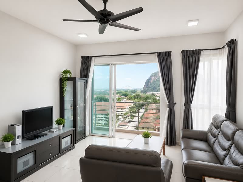Condominium for Rent at The Haven - Steven . - Living Room - PropertyGuru.com.my