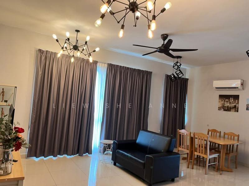 Kondominium untuk Disewa di Lake Point Residence - Liew She Anne - Living Room - PropertyGuru.com.my