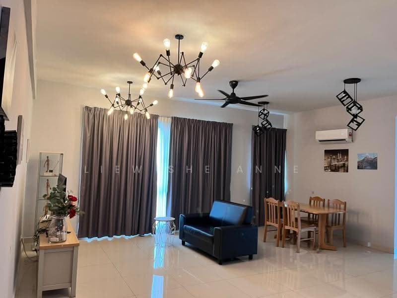 Kondominium untuk Disewa di Lake Point Residence - Liew She Anne - Living Room - PropertyGuru.com.my