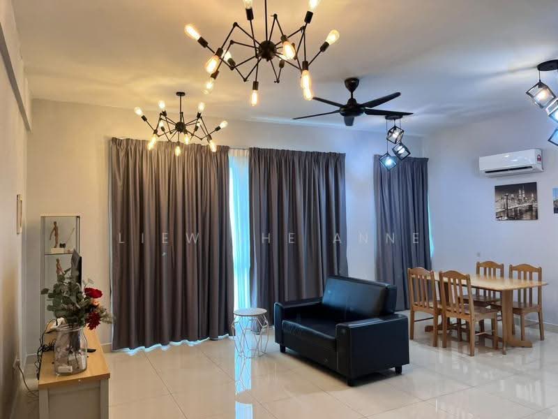 Kondominium untuk Disewa di Lake Point Residence - Liew She Anne - Living Room - PropertyGuru.com.my
