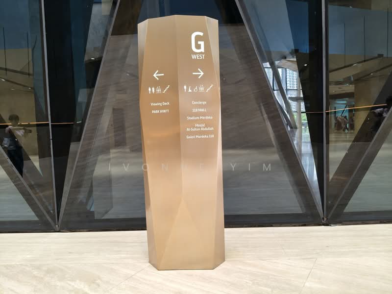 Pejabat untuk Disewa di Presint Merdeka 118 (KL City Centre) - Ivonne Yim - Lobby - PropertyGuru.com.my