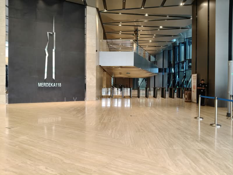 Pejabat untuk Disewa di Presint Merdeka 118 (KL City Centre) - Ivonne Yim - Lobby - PropertyGuru.com.my