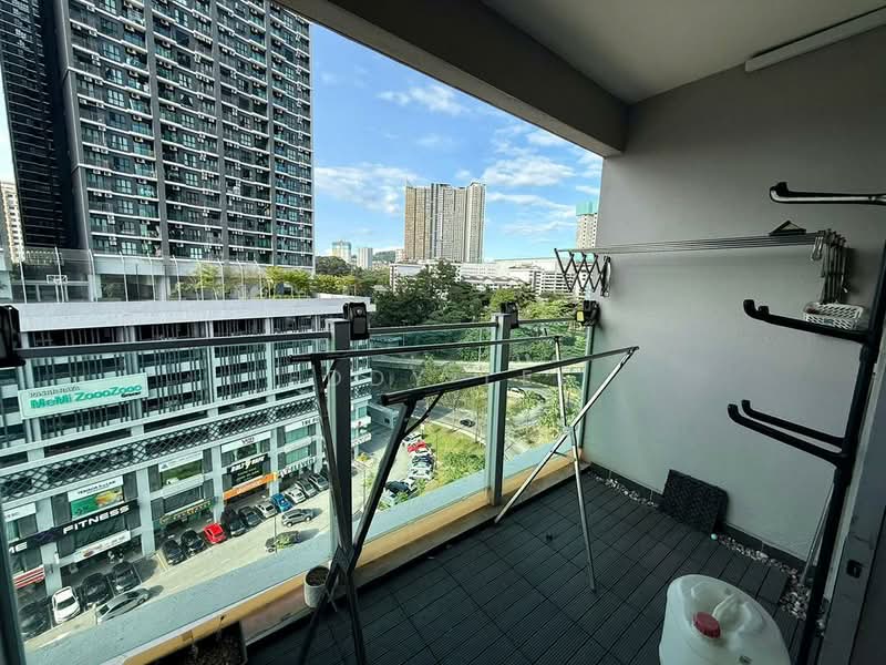 Servis Apartment untuk Dijual di Maxim Residences - Eddy Lee - Balcony - PropertyGuru.com.my