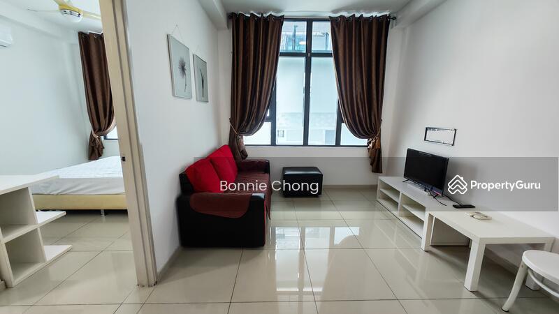 Service Residence for Rent at Centrestage Designer Suite - Bonnie Chong - Living Room - PropertyGuru.com.my