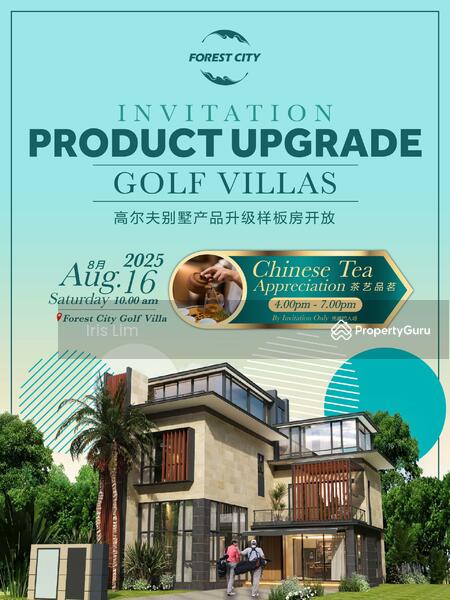 Rumah Kluster untuk Dijual di Forest City (Gelang Patah) - Iris Lim - Exterior - PropertyGuru.com.my