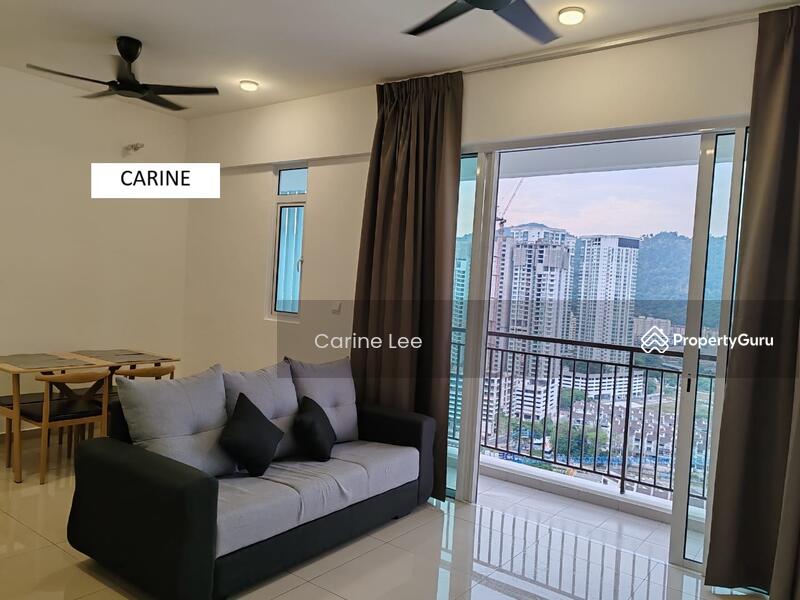 Condominium for Rent at Havana Beach Residences - Carine Lee - Living Room - PropertyGuru.com.my