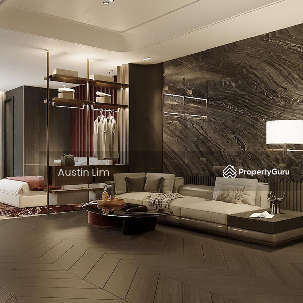 Service Residence for Sale at Armani Hallson KLCC - Austin Lim - Living Room - PropertyGuru.com.my