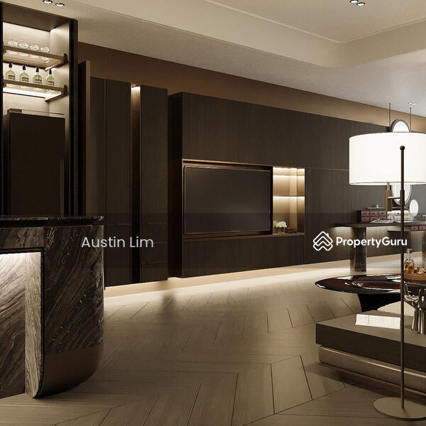 Service Residence for Sale at Armani Hallson KLCC - Austin Lim - Living Room - PropertyGuru.com.my