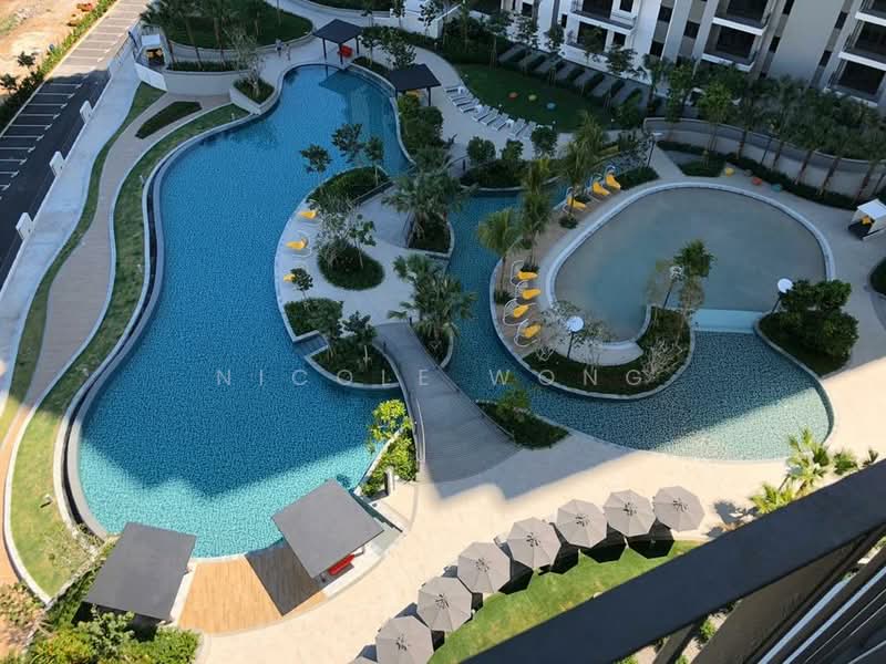 Servis Apartment untuk Dijual di The Tamarind - Nicole Wong - Pool - PropertyGuru.com.my