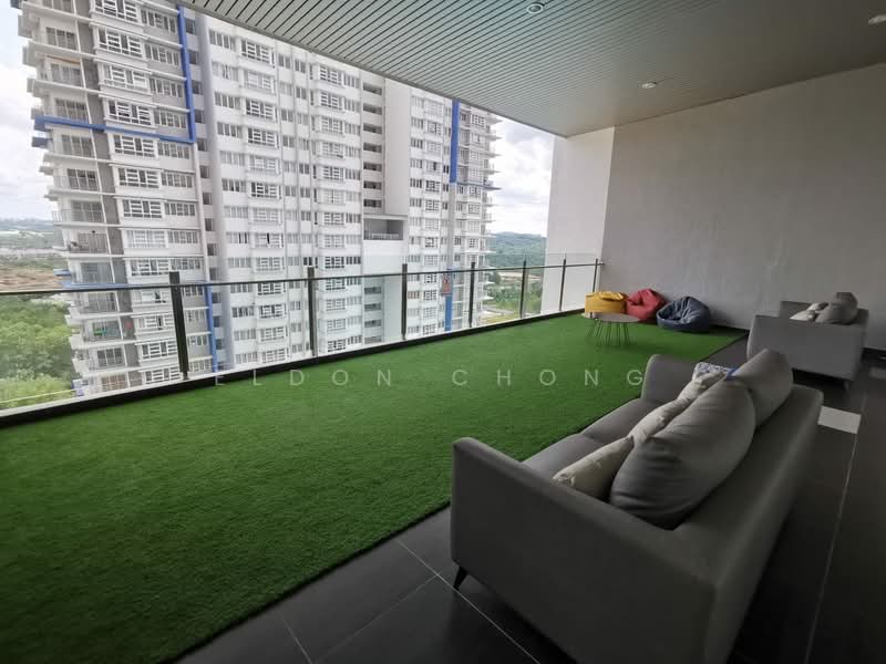 Service Residence for Sale at Palmyra Residences - Eldon Chong - Balcony - PropertyGuru.com.my