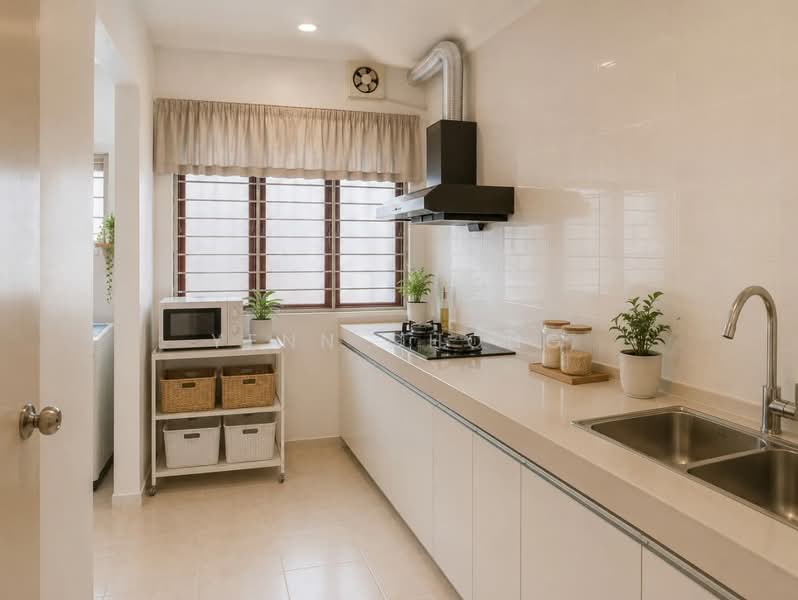 Semi-Detached House for Sale in Taman Lestari Perdana (Seri Kembangan) - Yenn Chong - Kitchen - PropertyGuru.com.my