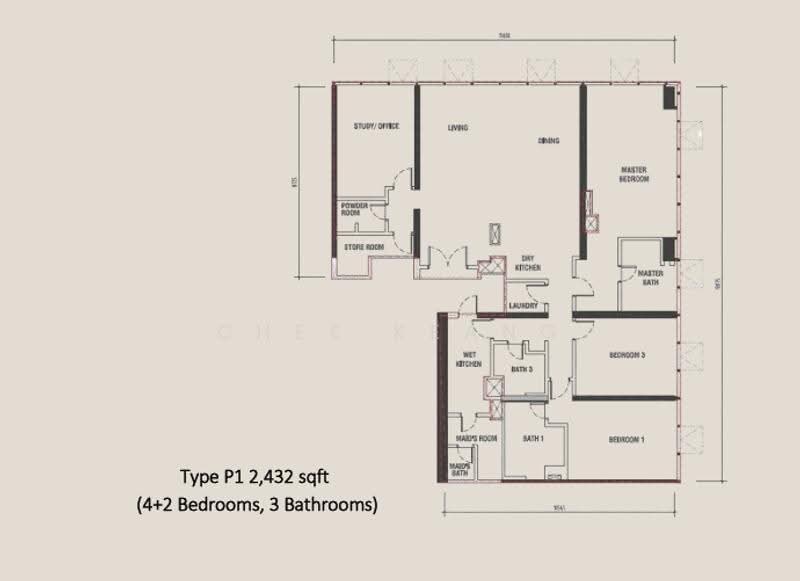 Service Residence for Rent at Top Residency - Chee Keang Aw - PropertyGuru.com.my