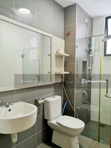 Service Residence for Rent at The Platino Serviced Apartment - Daniel Ling - Bathroom - PropertyGuru.com.my