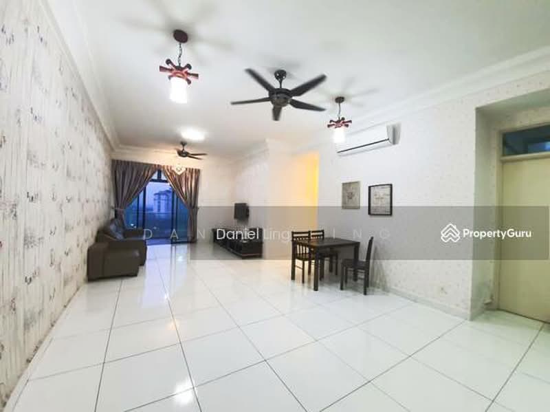 Service Residence for Rent at The Platino Serviced Apartment - Daniel Ling - Living Room - PropertyGuru.com.my