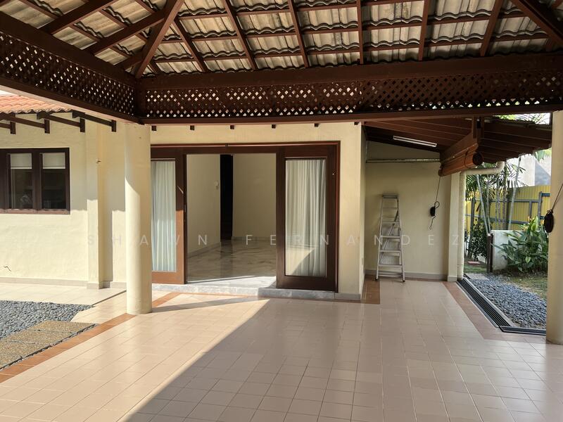 Rear Terrace of the Dining Room