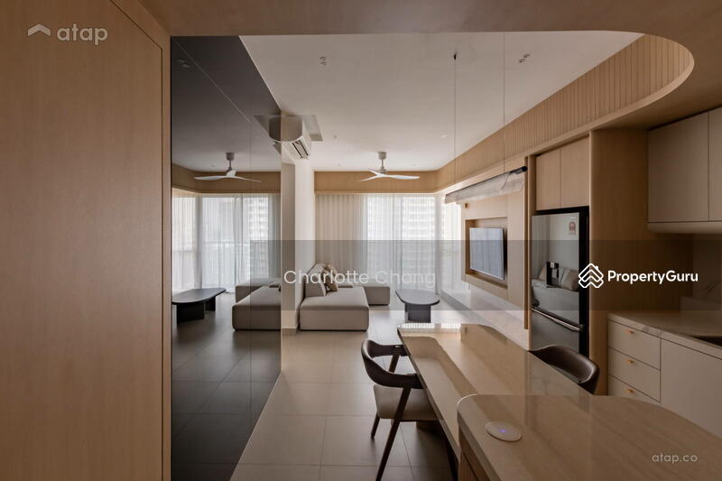 Servis Apartment untuk Dijual di Twin Tower Residence - Charlotte Chong - Living Room - PropertyGuru.com.my