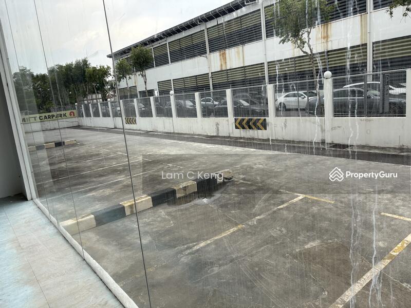 The open car park 