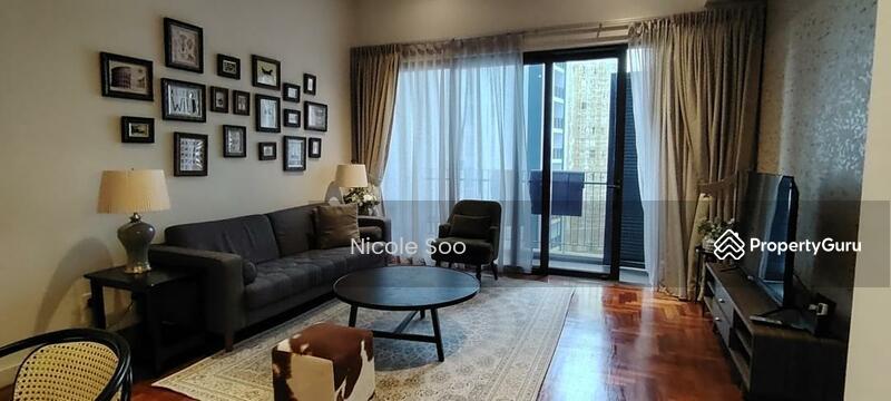 Service Residence for Sale at The Mews - Nicole Soo - Living Room - PropertyGuru.com.my